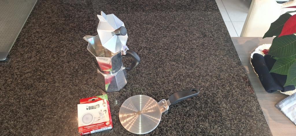 Bialetti Moka express pakket, Ophalen