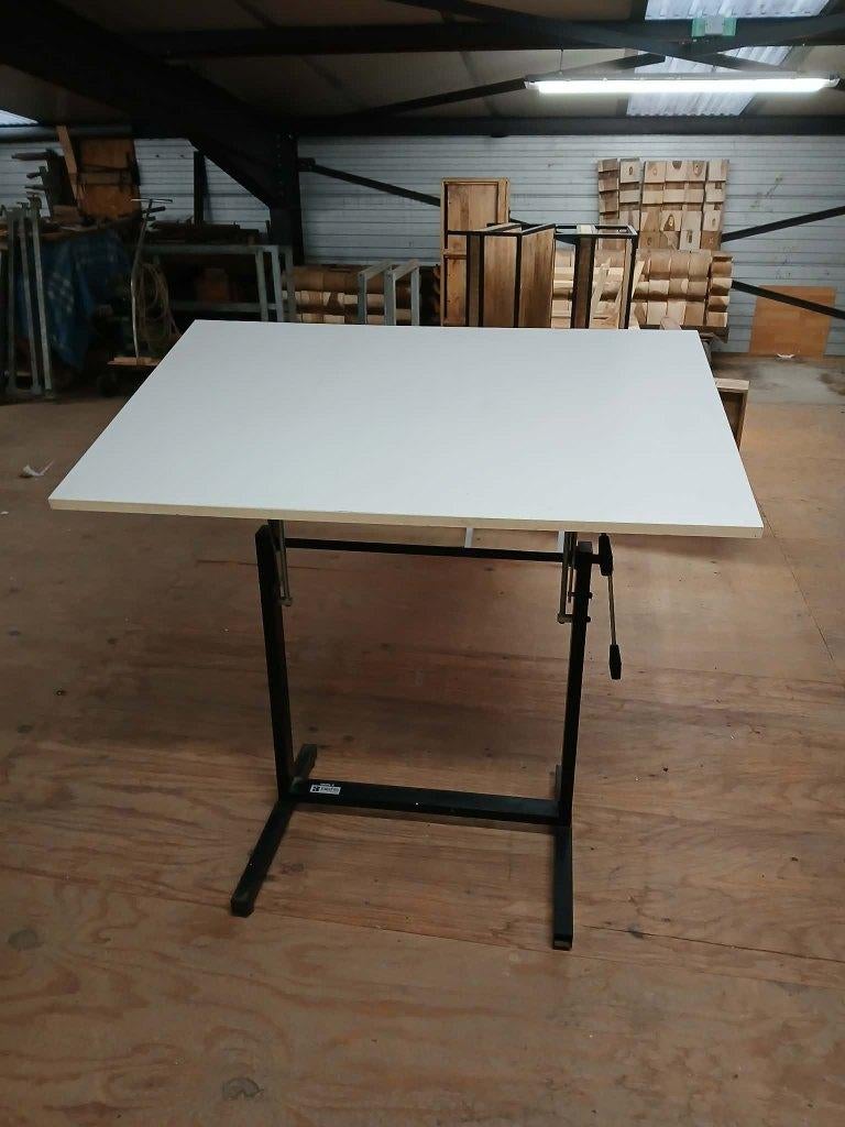Verstelbare tekentafel 120x80, Doe-het-zelf en Bouw, Tekentafels, Ophalen, Gebruikt, Minder dan 130 cm