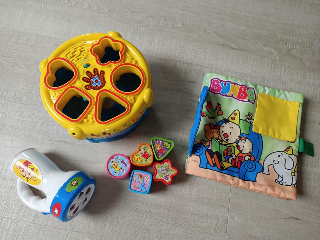 Pakket Bumba, Kinderen en Baby's, Ophalen of Verzenden, Gebruikt, Overige typen, Met geluid