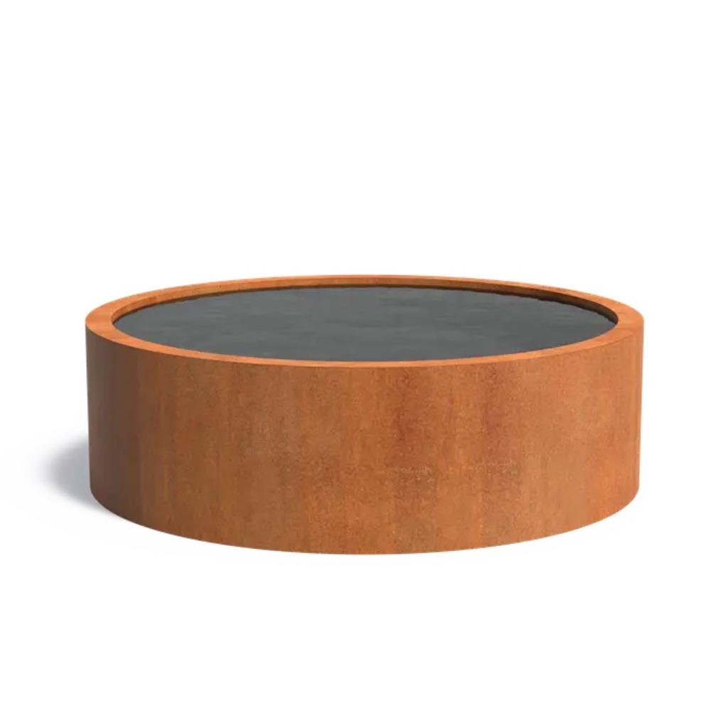 cortenstaal ronde vijver/ kant en klaar, Tuin en Terras, Verzenden, Nieuw