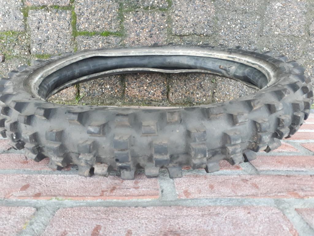 Mitas C-11 70/100-17 TT cross front, Motoren, Ophalen of Verzenden, Gebruikt