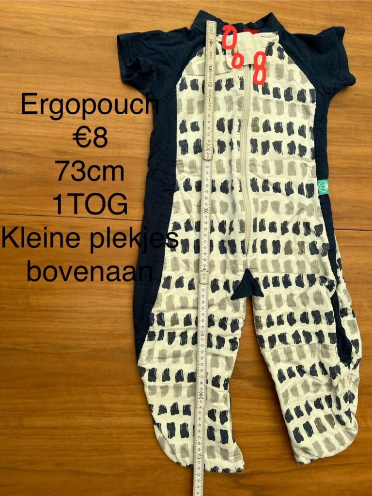 Ergopouch slaapzakken baby tot en met 2 jaar, Kinderen en Baby's, Ophalen, Gebruikt, 70 tot 85 cm, Slaapzak