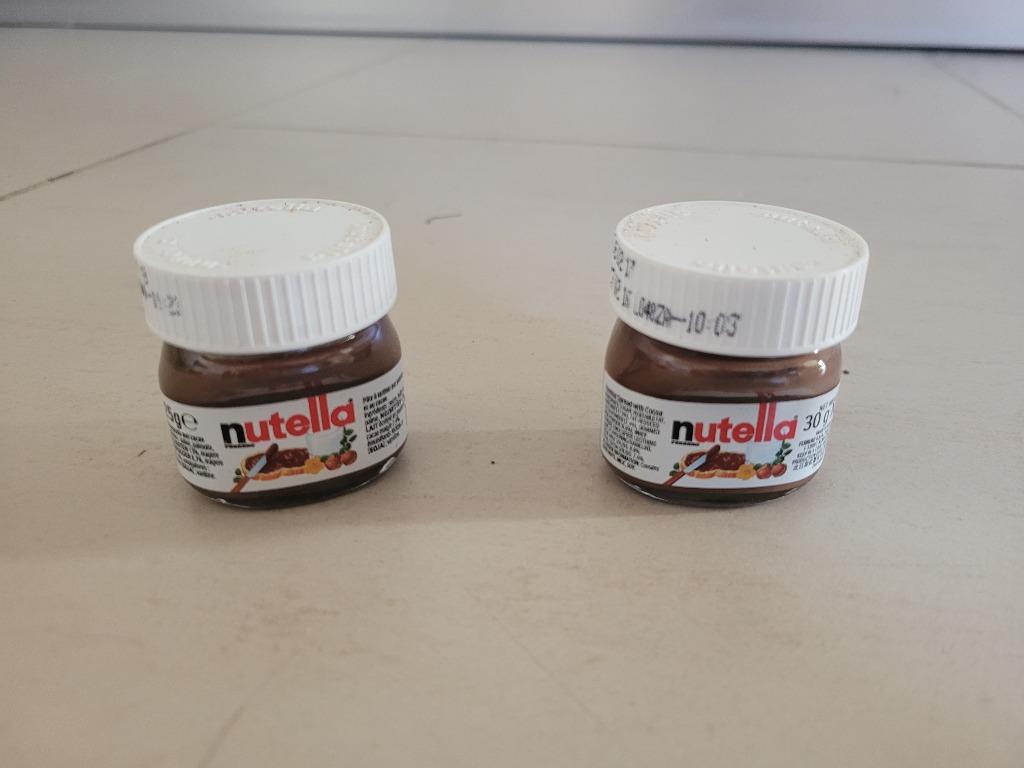 Miniatuur: Nutella-pot van 30 g, Verzamelen, Ophalen of Verzenden, Nieuw, Overige typen