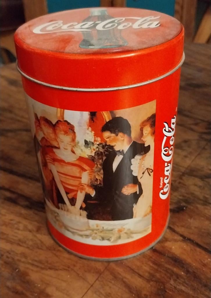 boîte métal COCA COLA, Collections, Enlèvement ou Envoi, Utilisé