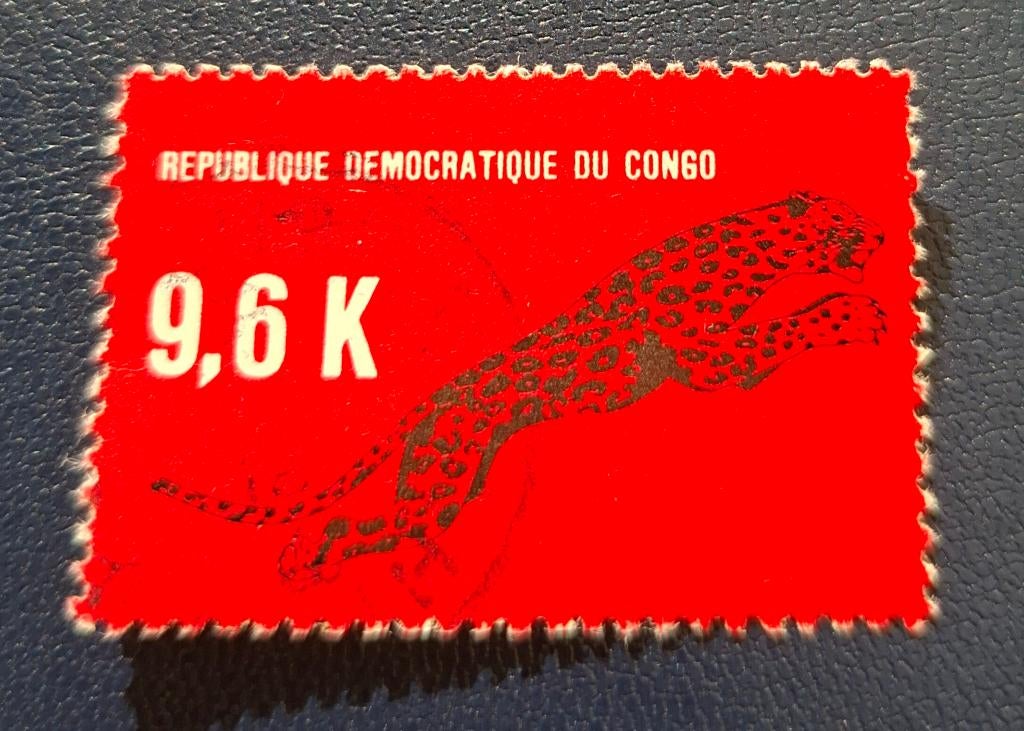 Timbre OBP 669 de la République démocratique du Congo, Enlèvement ou Envoi, Affranchi
