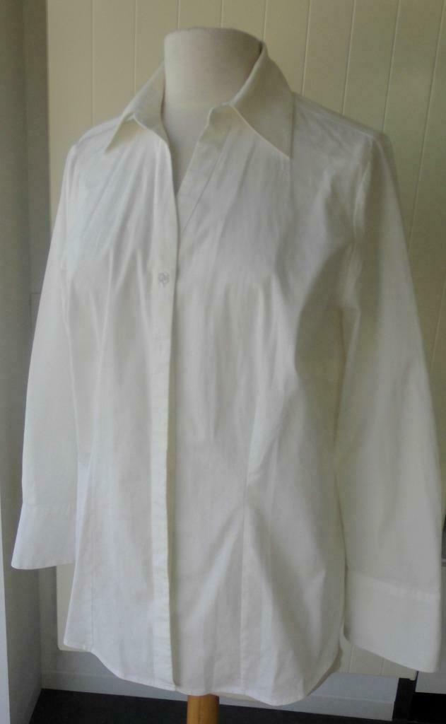 CHEMISIER  Blanc  "  YESSICA "  Taille :42, Taille 42/44 (L), Enlèvement ou Envoi, Yessica, Porté