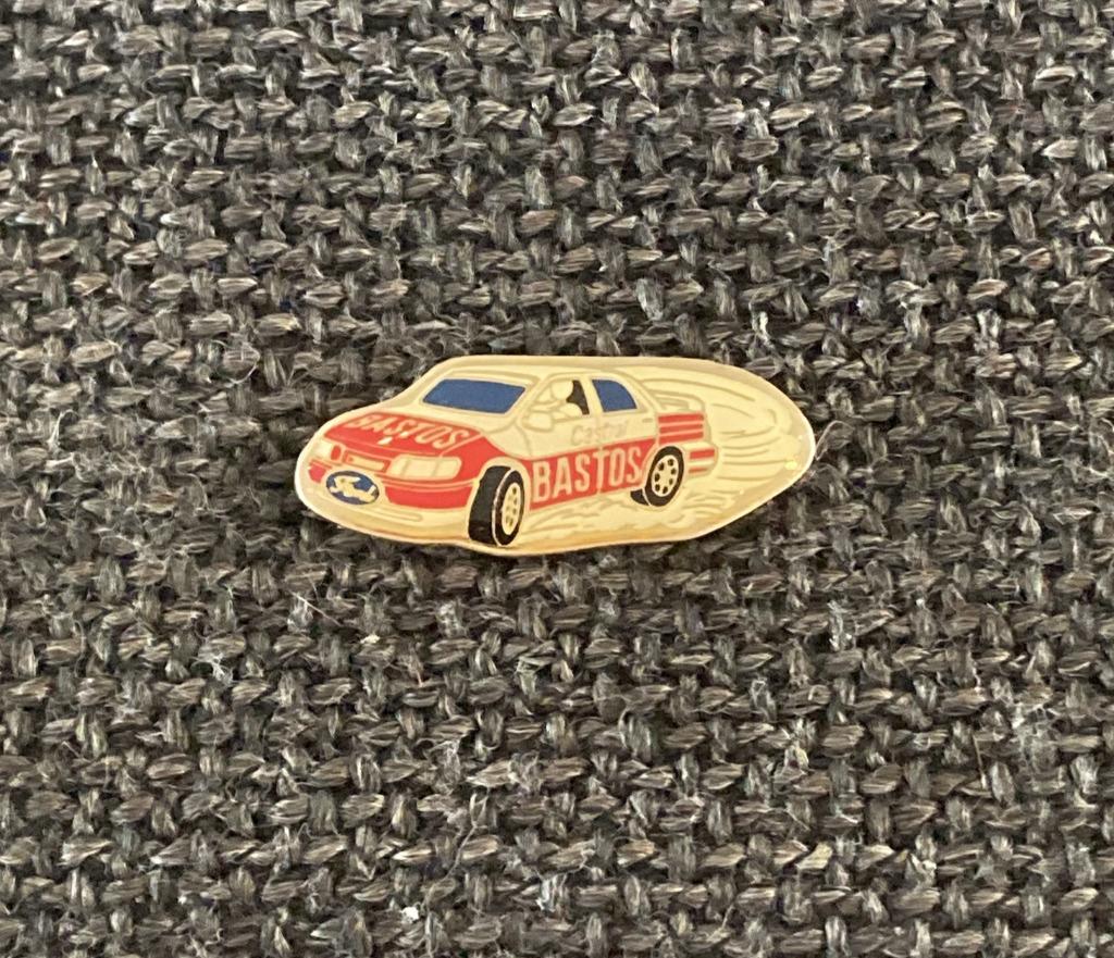 PIN - FORD - BASTOS - CASTROL - RALLY - RALLYE, Envoi, Utilisé, Sport, Insigne ou Pin's
