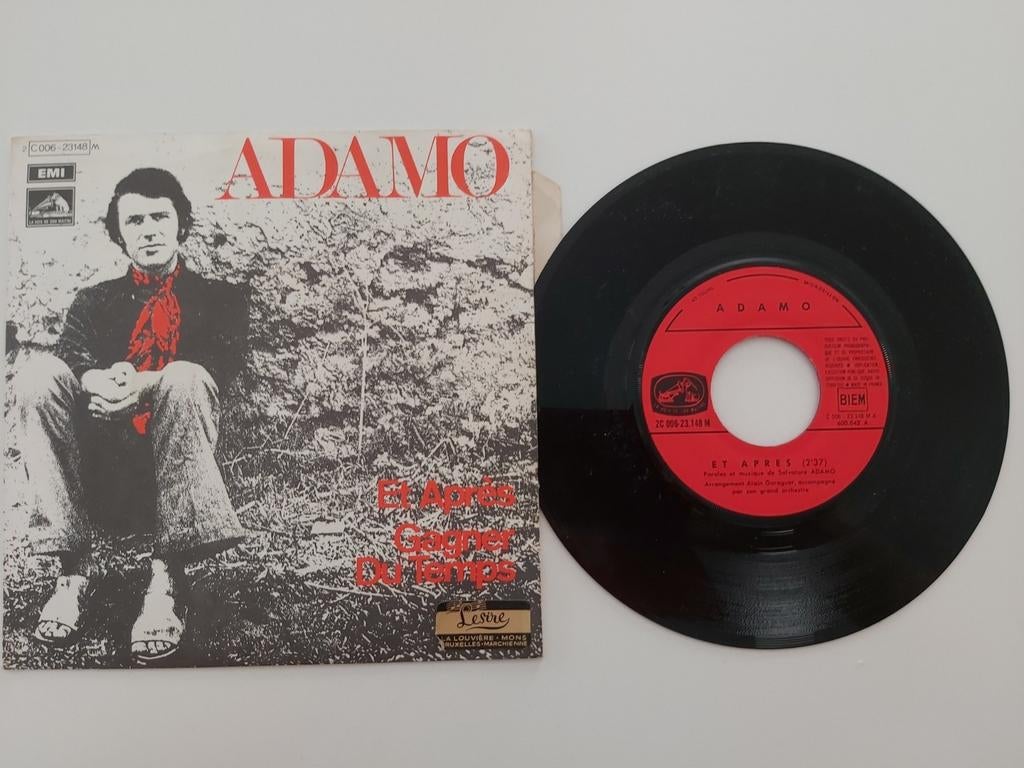 Adamo  - Et après, Enlèvement ou Envoi, Single, Comme neuf, Pop