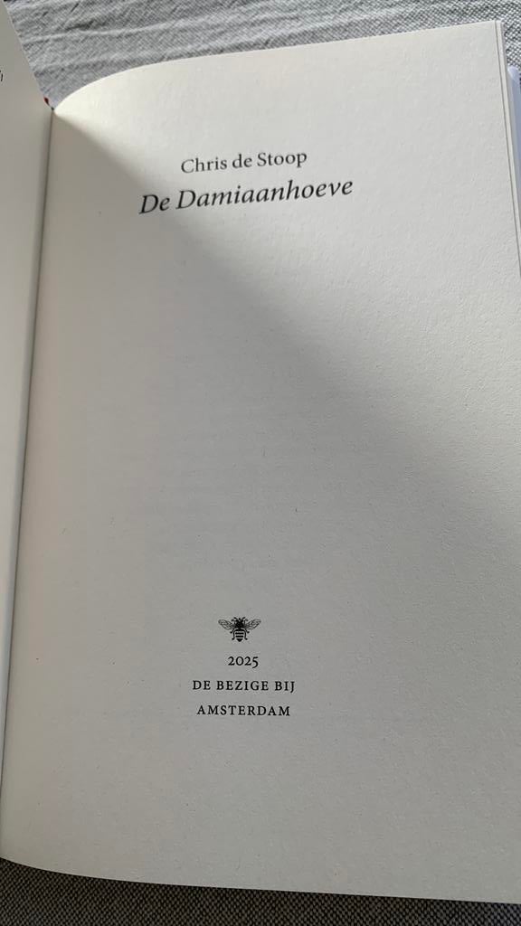 De Damiaanhoeve nieuw, Ophalen, Nieuw, Chris de Stoop