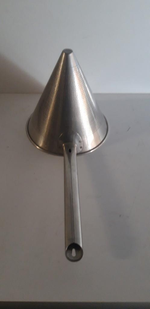 Tamis pointu professionnel chinois 20 cm, Enlèvement ou Envoi, Utilisé