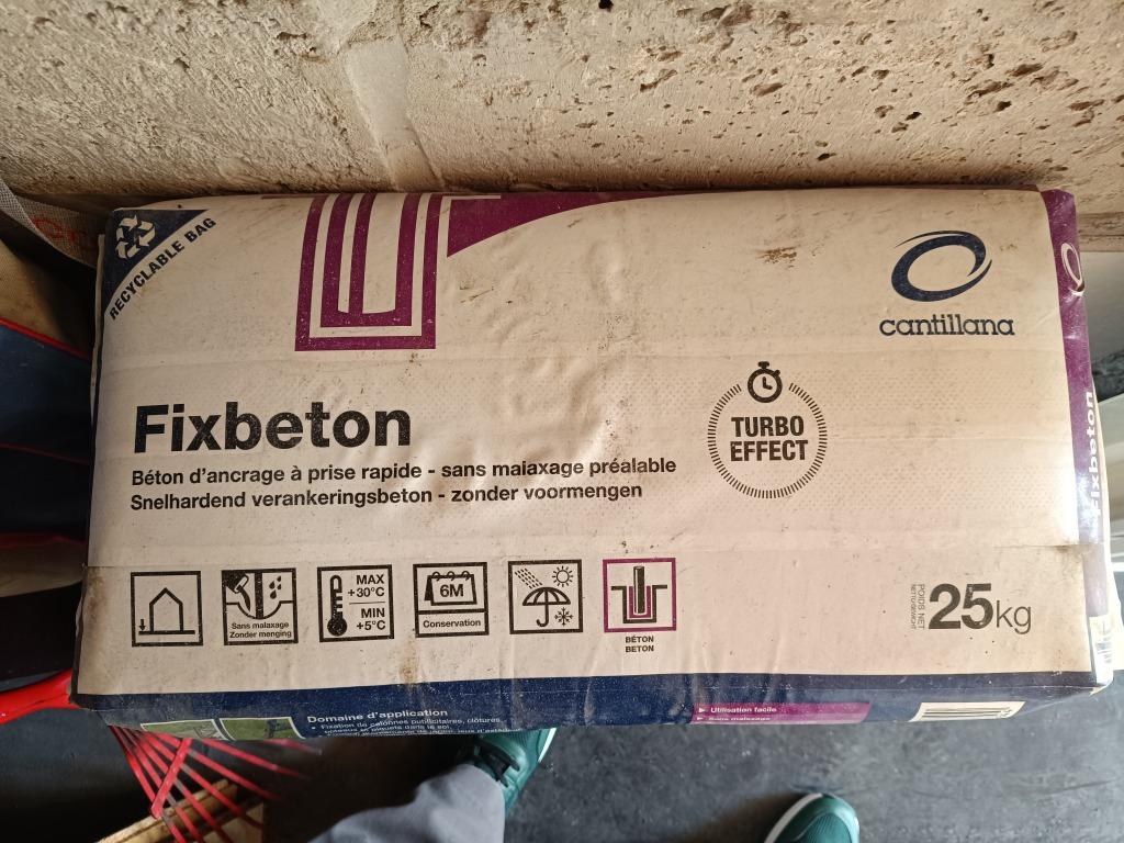 Beton prise rapide - FIXbeton CANTILLANA, Enlèvement, Neuf