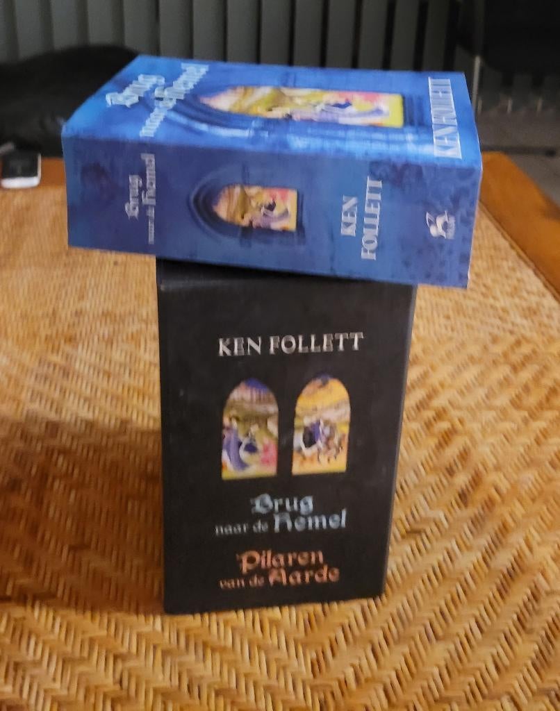 Brug naar de hemel     Pilaren van de aarde, Antiek en Kunst, Ophalen of Verzenden, Ken Follet