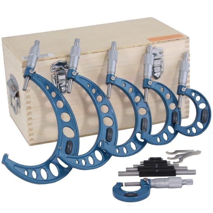 Analoge buiten micrometer set 0 tot 150 mm GRATIS VERZENDING, Auto diversen, Autogereedschap, Verzenden, Nieuw