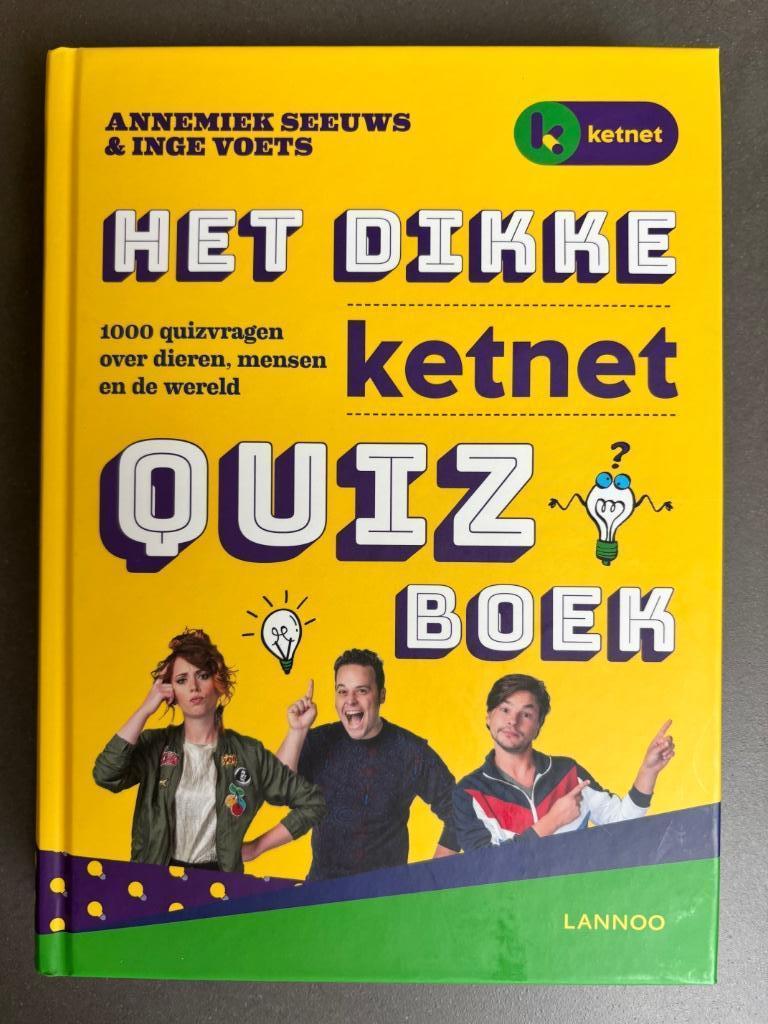 Het dikke Ketnet quizboek, Boeken, Ophalen of Verzenden, Zo goed als nieuw