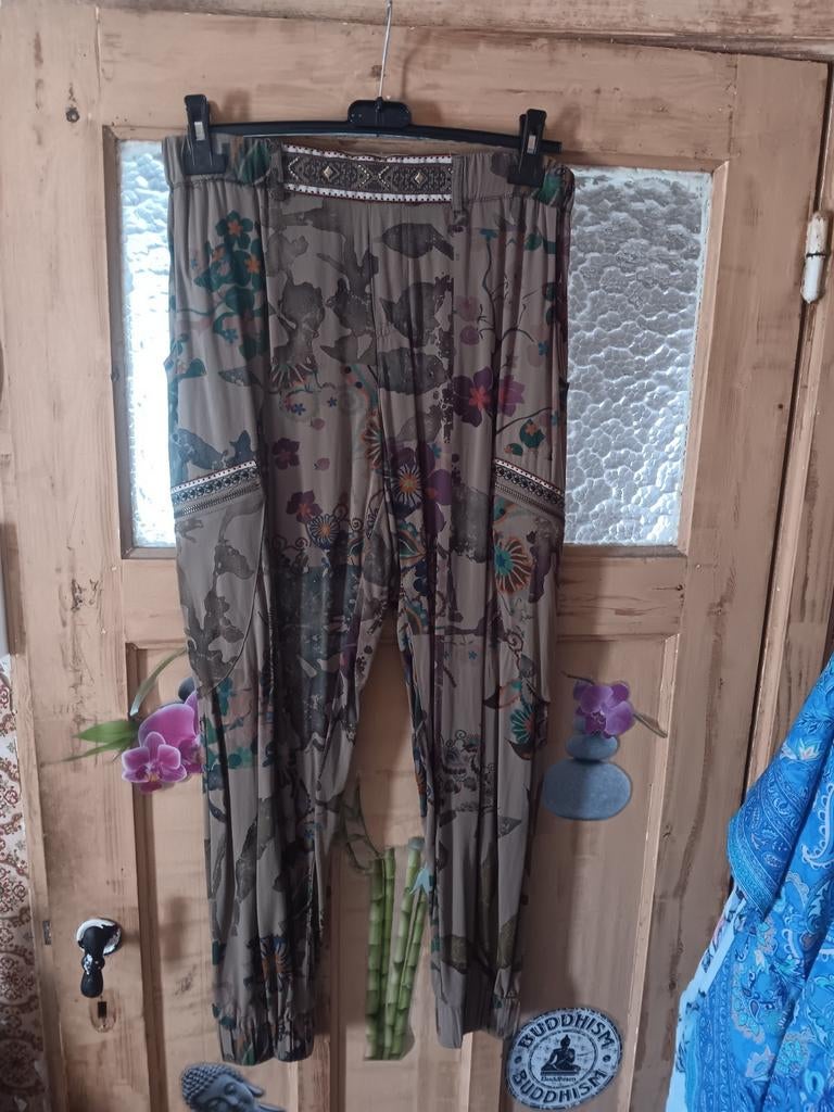 Pantalon multicolore Desigual, Enlèvement ou Envoi, Autres couleurs, Taille 36 (S), Comme neuf