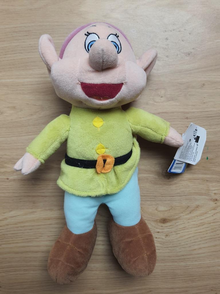Disney knuffel dopey van sneeuwwitje en de 7 dwergen NIEUW, Kinderen en Baby's, Speelgoed | Knuffels en Pluche, Ophalen, Nieuw