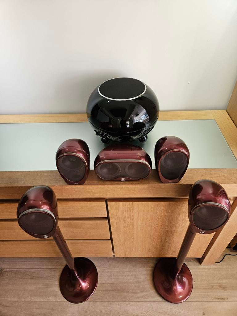 Tannoy Arena Home Cinema Uitstekende Staat Testen Mogelijk, Enlèvement, Utilisé, 60 à 120 watts, Ensemble surround complet