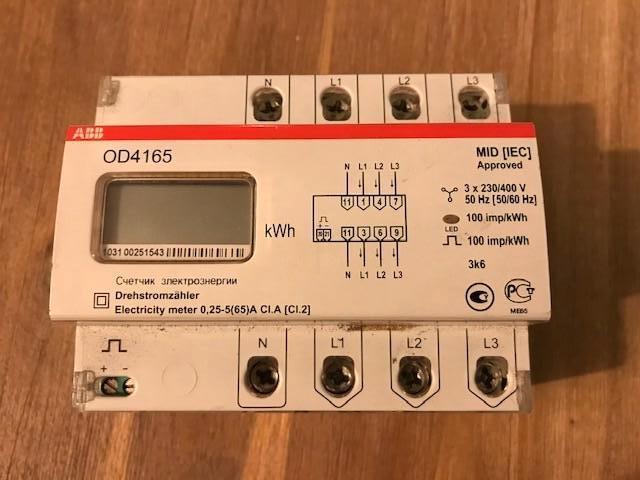 ABB System pro M ODIN 4165 Elektriciteitsmeter, Enlèvement, Comme neuf, Autres types