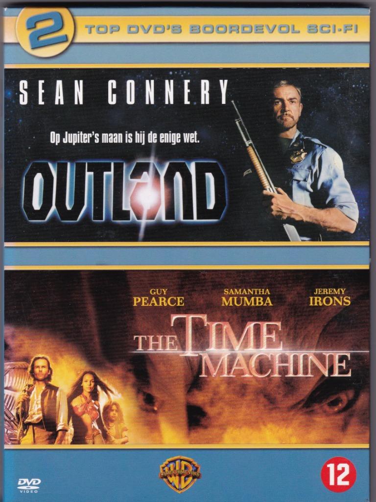 Outland + The Time Machine ( 2 DVD Fims ), Boxset, Ophalen of Verzenden, Zo goed als nieuw, Science Fiction