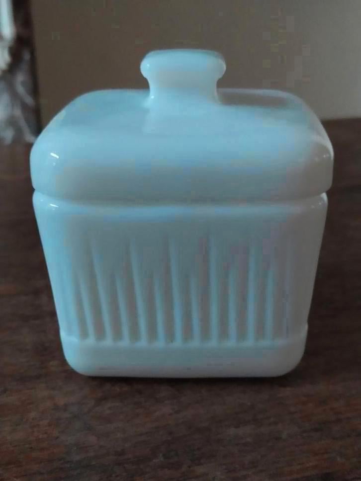 Retro boterpot, Planta, Ophalen of Verzenden, Glas