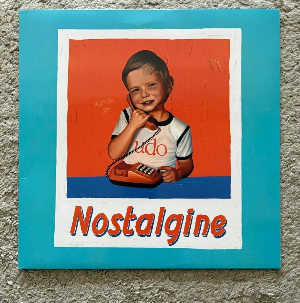 Udo - Nostalgine (Oranje Vinyl) (LP), Cd's en Dvd's, Vinyl | Nederlandstalig, Ophalen of Verzenden, Zo goed als nieuw, Overige formaten