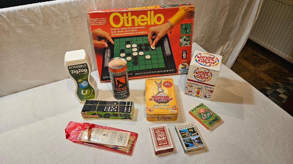 Lot de 9 jeux de société, Hobby en Vrije tijd, Ophalen of Verzenden, Gebruikt