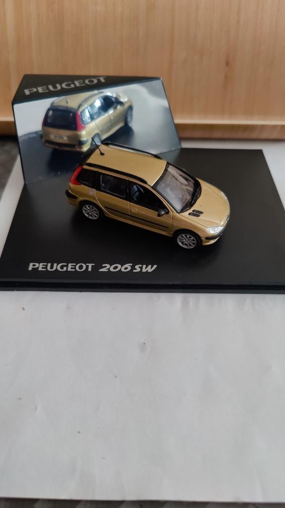 Peugeot 206 SW miniatuur, Enlèvement ou Envoi, Neuf, Norev