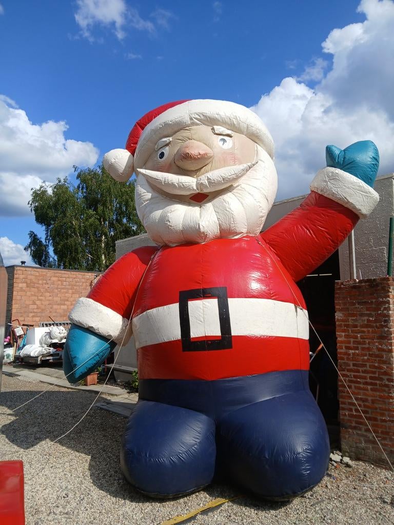 Groote opblaasbare kerstman 4m, Enlèvement