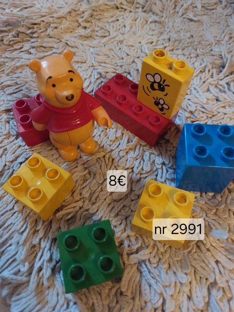 Lego duplo: Pooh en de honingbij set nr 2991, Ophalen of Verzenden, Zo goed als nieuw, Duplo
