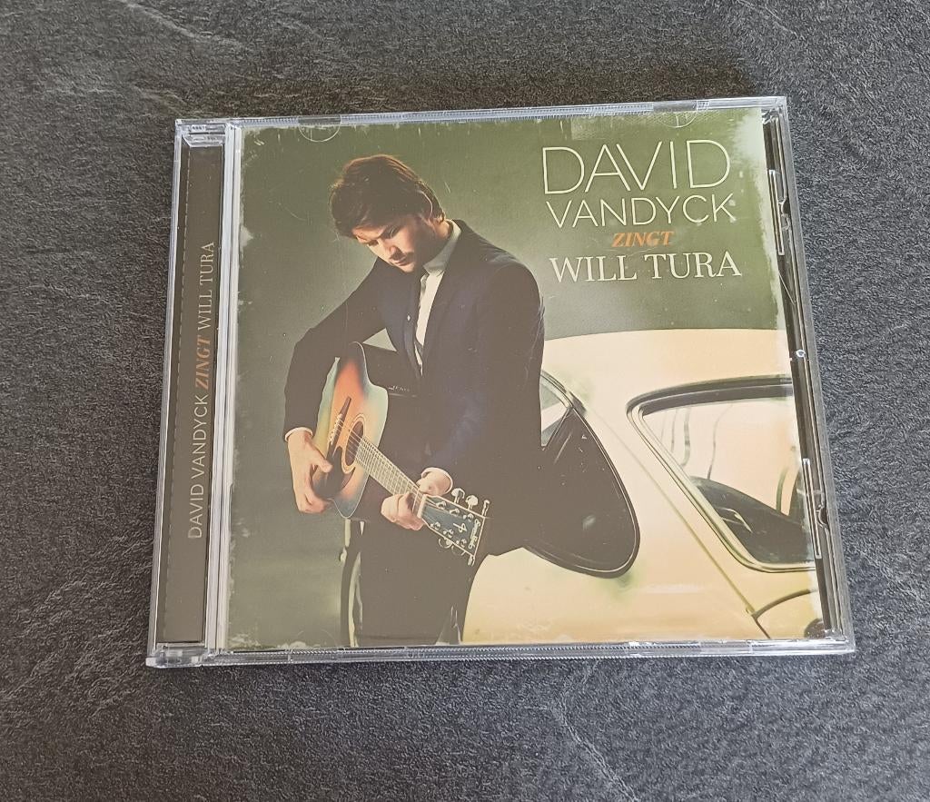 cd david vandyck zingt will tura, Ophalen of Verzenden, Zo goed als nieuw, Levenslied of Smartlap