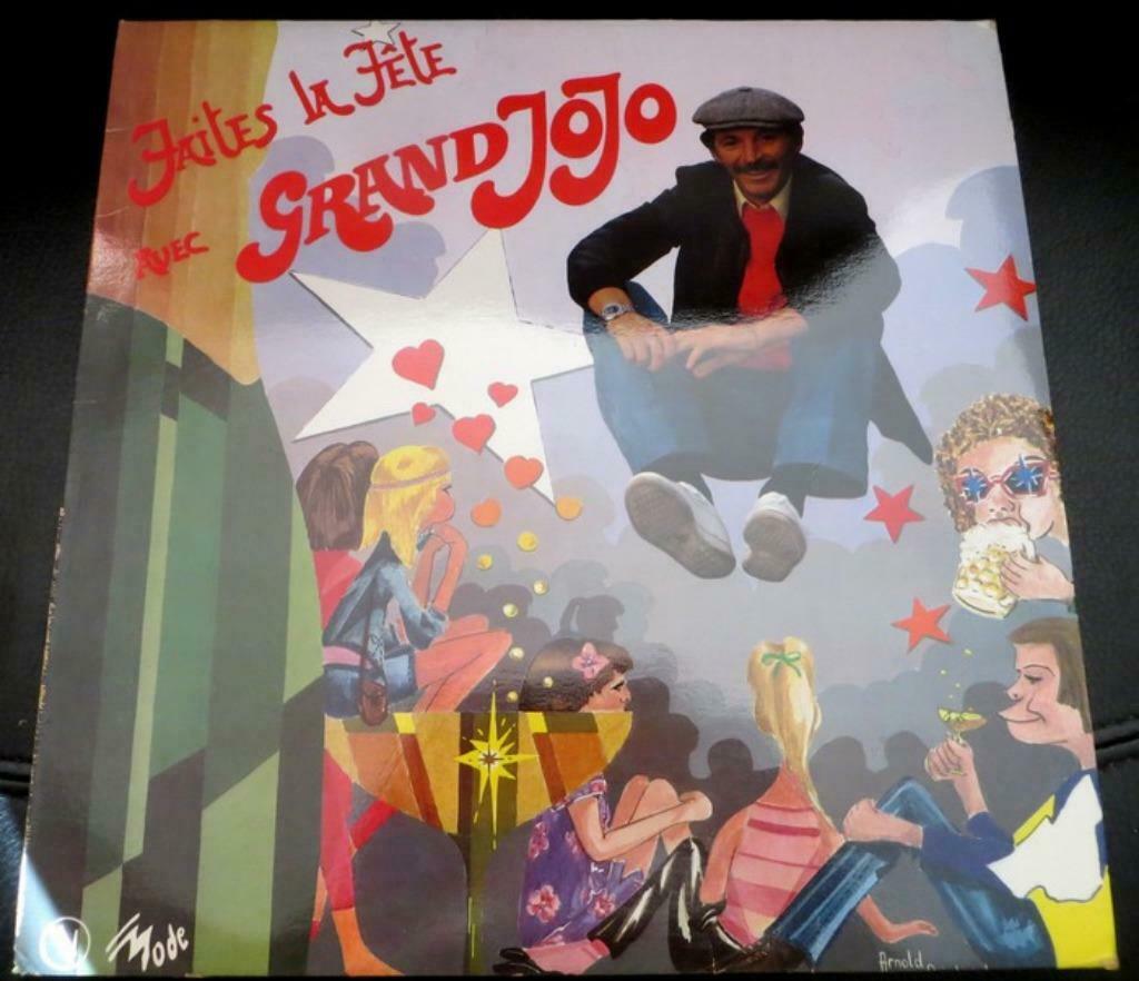 LP VINYL - Grand Jojo ‎– Faites La Fête Avec Grand Jojo, Verzenden, Gebruikt, 12 inch, Humor en Cabaret