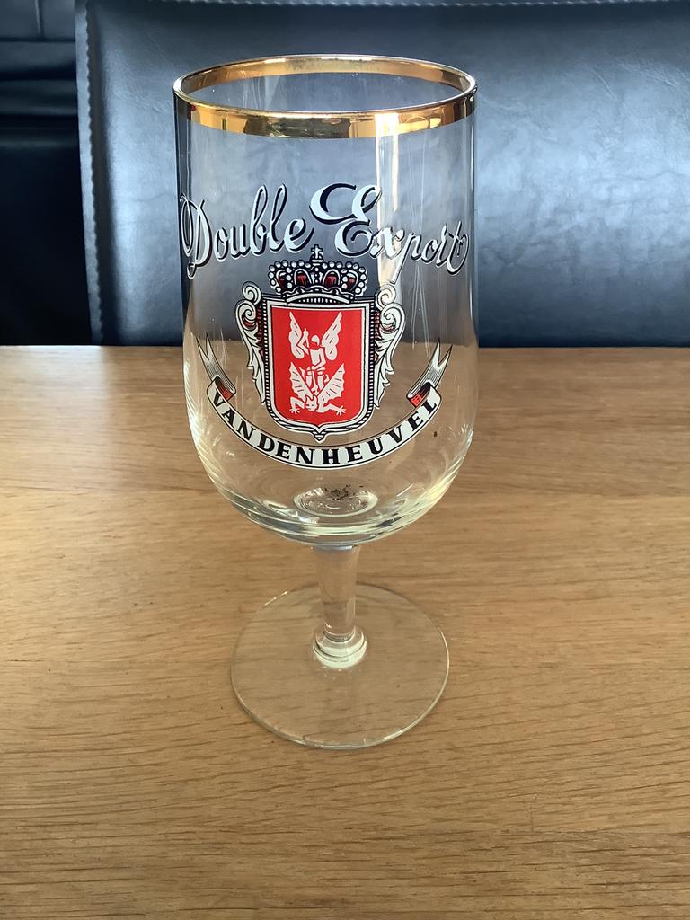 Verre brasserie Vandenheuvel bière Double Export, Collections, Comme neuf