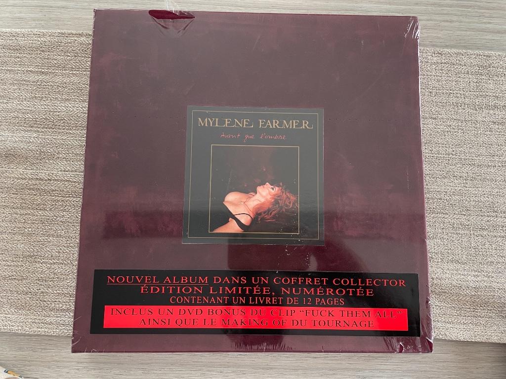 Mylène Farmer - Avant que l'ombre - Coffret velours, Enlèvement ou Envoi, Neuf, dans son emballage
