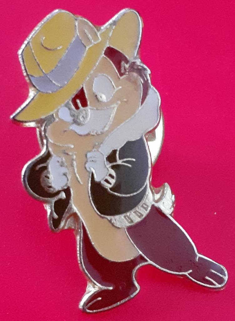 DISNEY -  KNABBEL grondeekhoorn  PIN, Verzamelen, Ophalen of Verzenden, Zo goed als nieuw, Dier of Natuur, Speldje of Pin