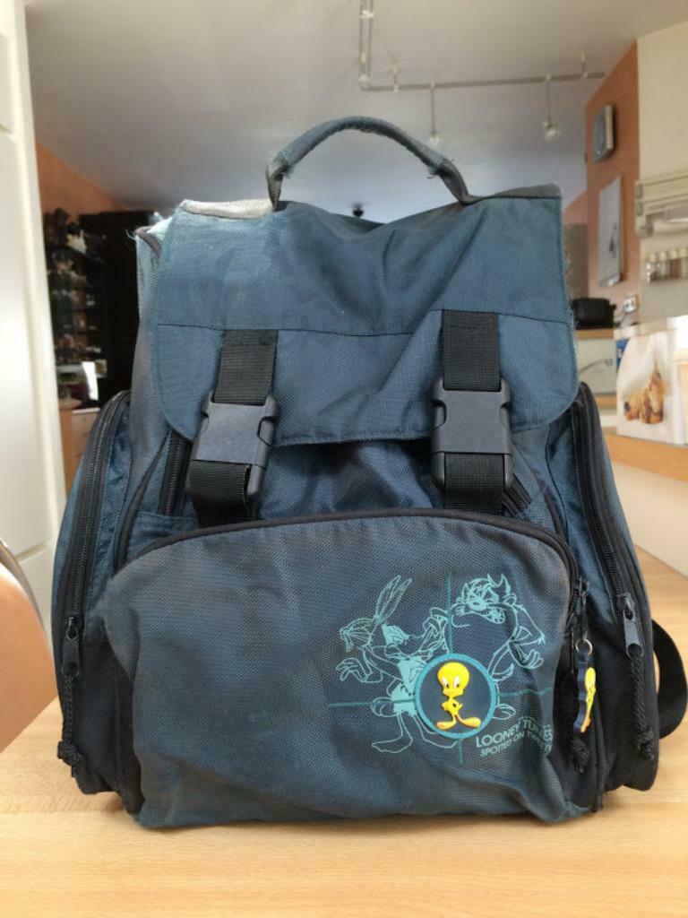 schoolrugzak (3), Bijoux, Sacs & Beauté, Sacs | Cartables, Utilisé, Sac à dos, 30 à 40 cm, 30 à 40 cm, Vert, Enlèvement ou Envoi
