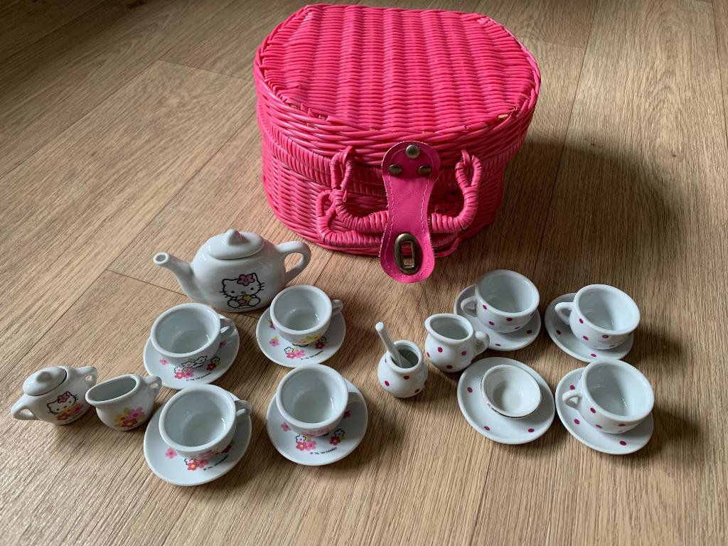 Mini serviesje, Ophalen of Verzenden, Gebruikt, Overige materialen, Speelkeuken-accessoire
