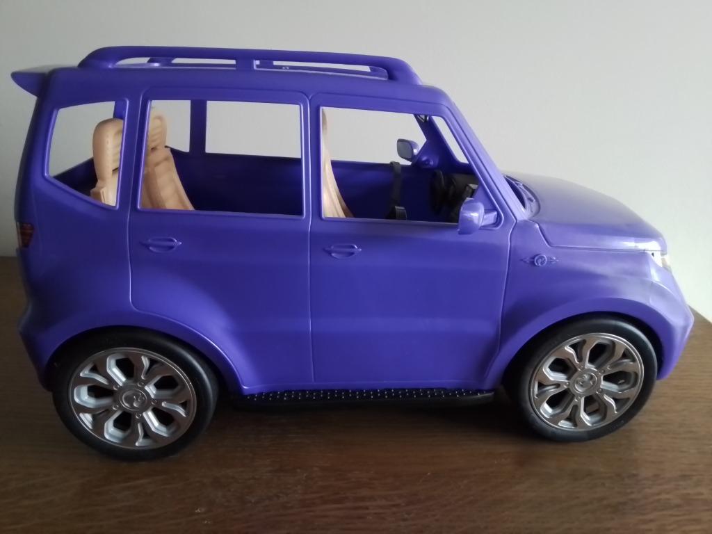 BARBIE VOITURE 4X4 MAUVE, Enlèvement, Comme neuf