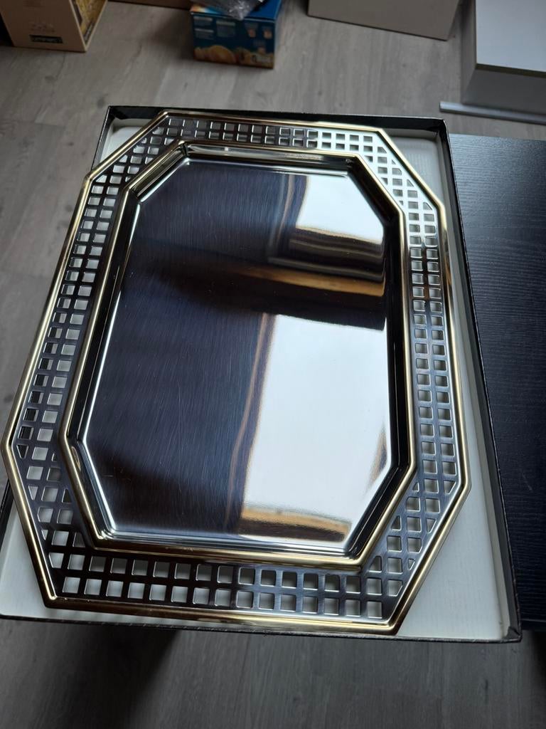 Inox schaal, Ophalen, Overige materialen, Nieuw, Schaal of Schalen