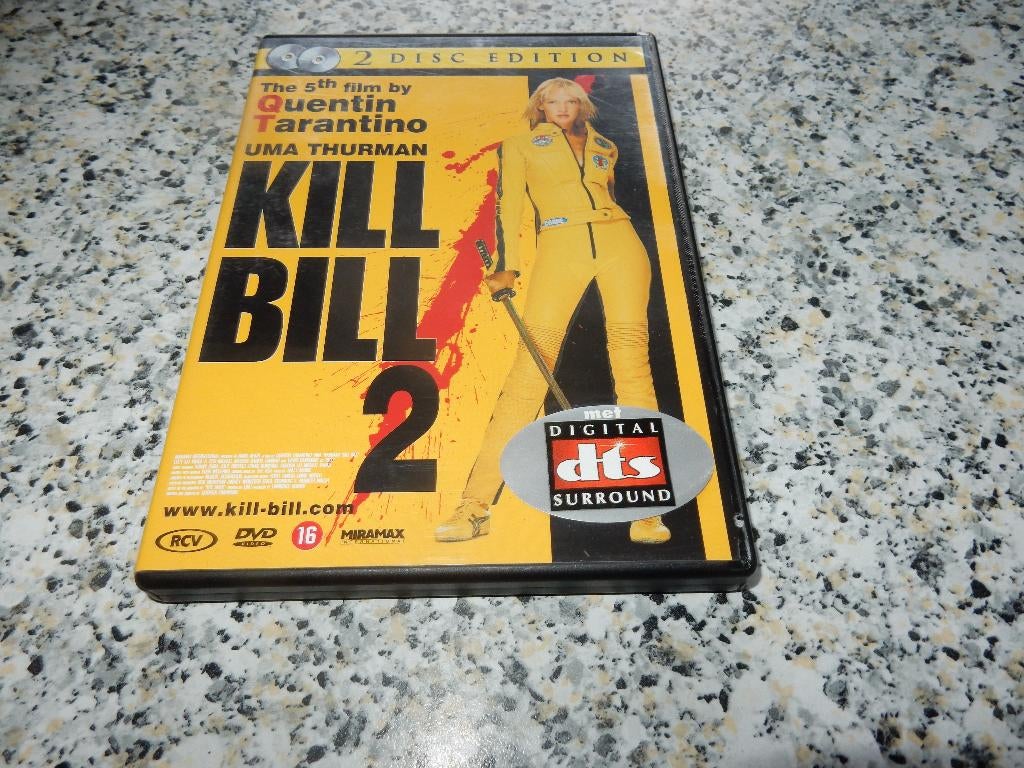 nr.1410- Dvd: kill bill 2 - actie, Vanaf 16 jaar, Ophalen of Verzenden, Zo goed als nieuw, Actie