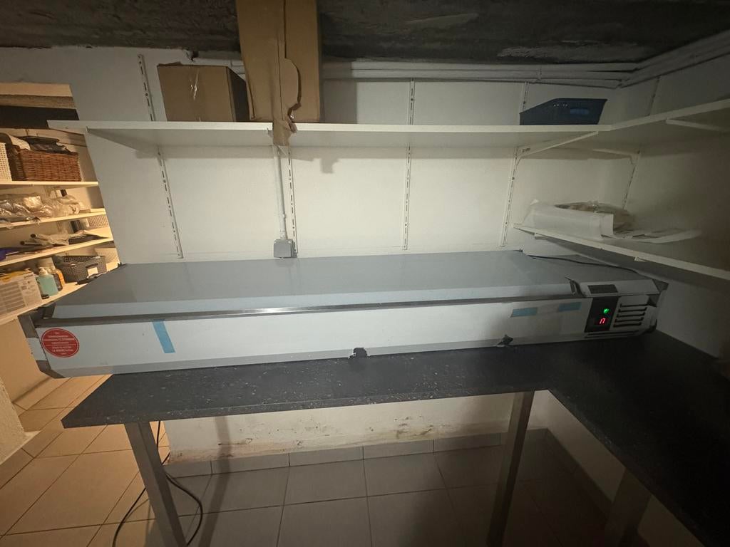 Vitrine réfrigéré ggm gastro neuve 12/25️, Elektronische apparatuur, Koelkasten en IJskasten, Ophalen of Verzenden