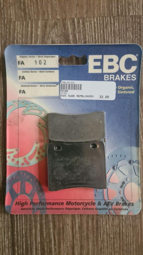 remblok voor Suzuki RG 250/GSX 400 R2, Motoren, Particulier