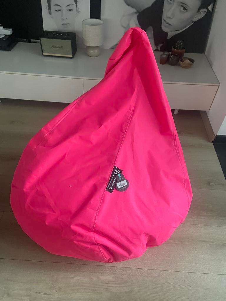 Zitzak splinternieuw casacomfy original roze met voetenbank, Ophalen, Nieuw, Roze, Zitzak