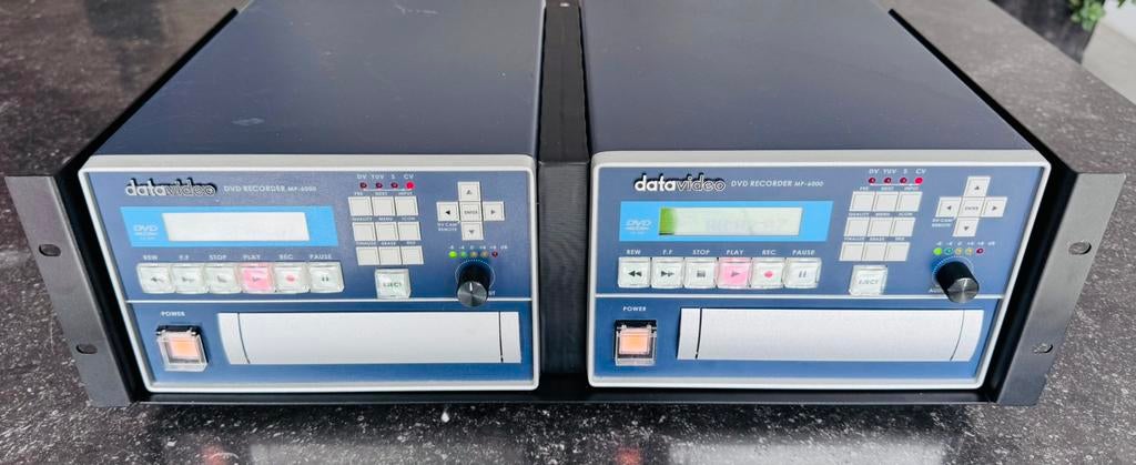 Graveurs DVD +R/RW - DVD Recorder DATAVIDEO MP-6000 - 3U 19”, Enlèvement ou Envoi, Comme neuf, Vidéo