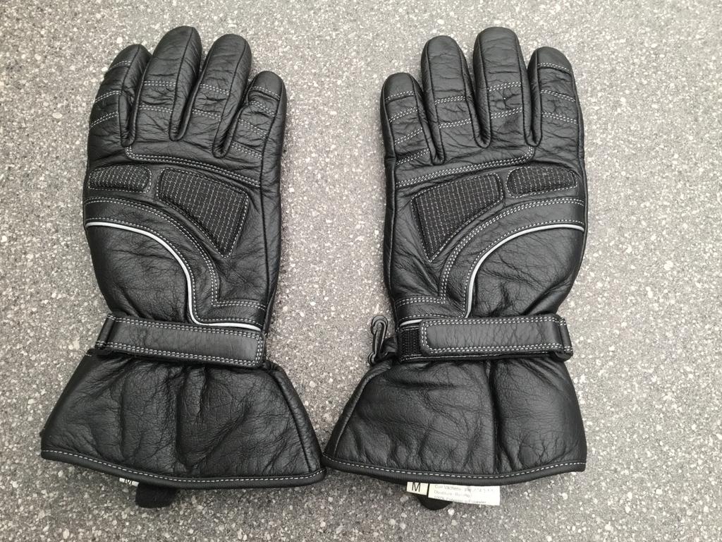 Lederen motorhandschoenen., Ophalen, Tweedehands, Handschoenen