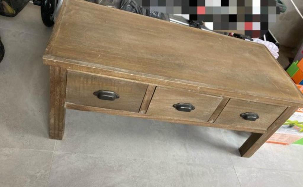 Landelijke salontafel J line, Ophalen, Gebruikt, Landelijk