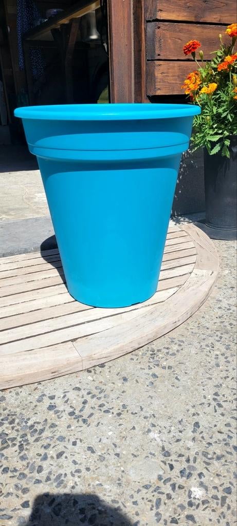 Pot de fleurs pvc h.40 cm, Enlèvement, Comme neuf