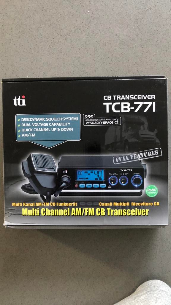 Cible TTI 771 + antenne Oméga 27, Ophalen of Verzenden, Nieuw, Zender en Ontvanger