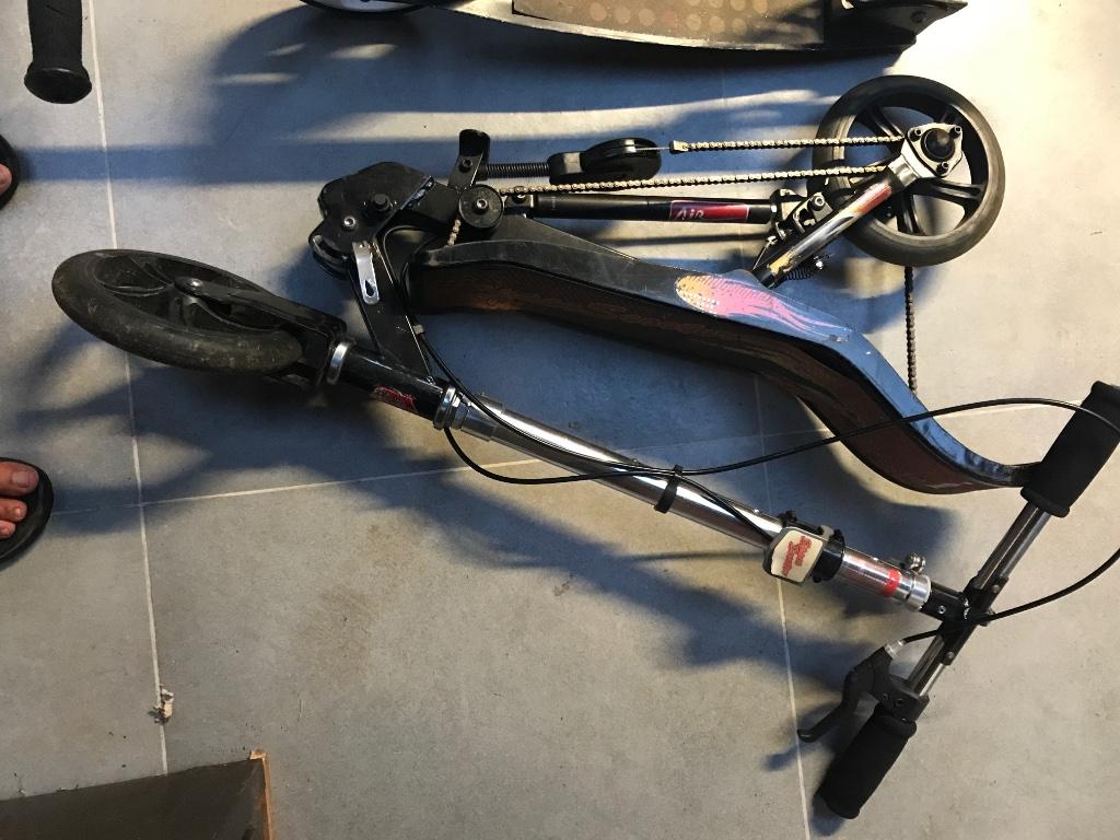 Spacescooter ,step, Fietsen en Brommers, Ophalen, Gebruikt, Overige typen, Space Scooter