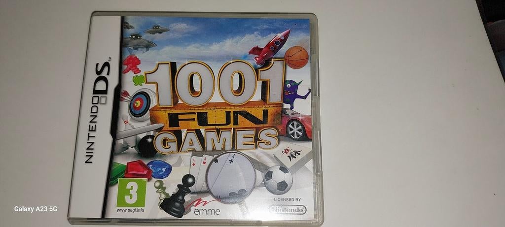 Jeu pour Nintendo ds 1001 fun games, Games en Spelcomputers, Games | Nintendo 2DS en 3DS, Puzzel en Educatief, Gebruikt, 1 speler