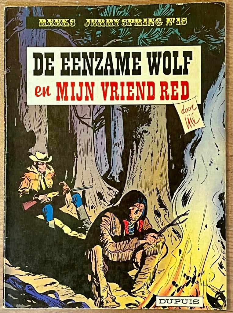 Jerry Spring - De eenzame Wolf - 1979 - Goede staat, Ophalen of Verzenden